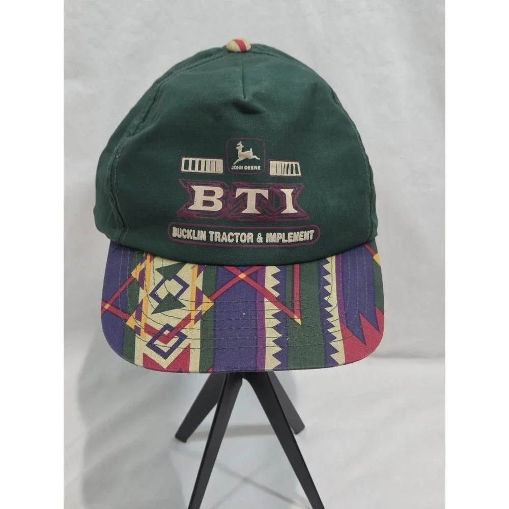 Bucklin Tractor & Implement BTI John Deere Southwestern Print Snapback Hat